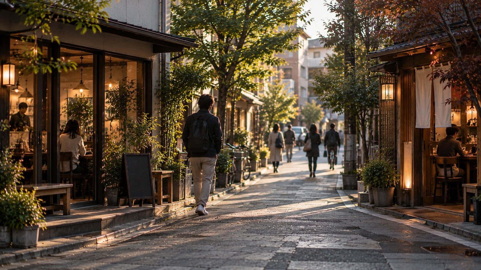 Ordinary Japanese neighbourhood with everyday possibilities