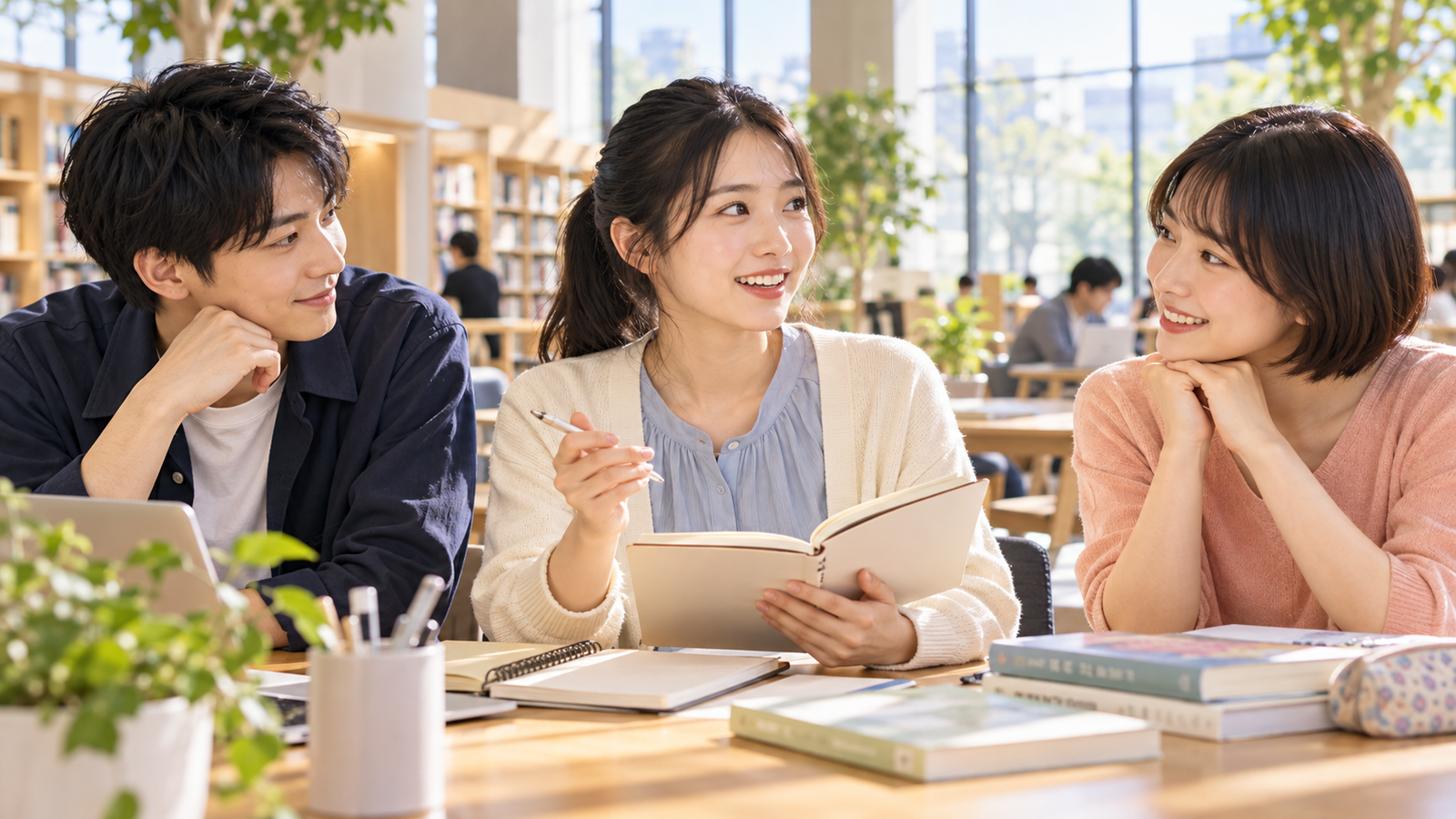 Story image 1, Library Learning Time