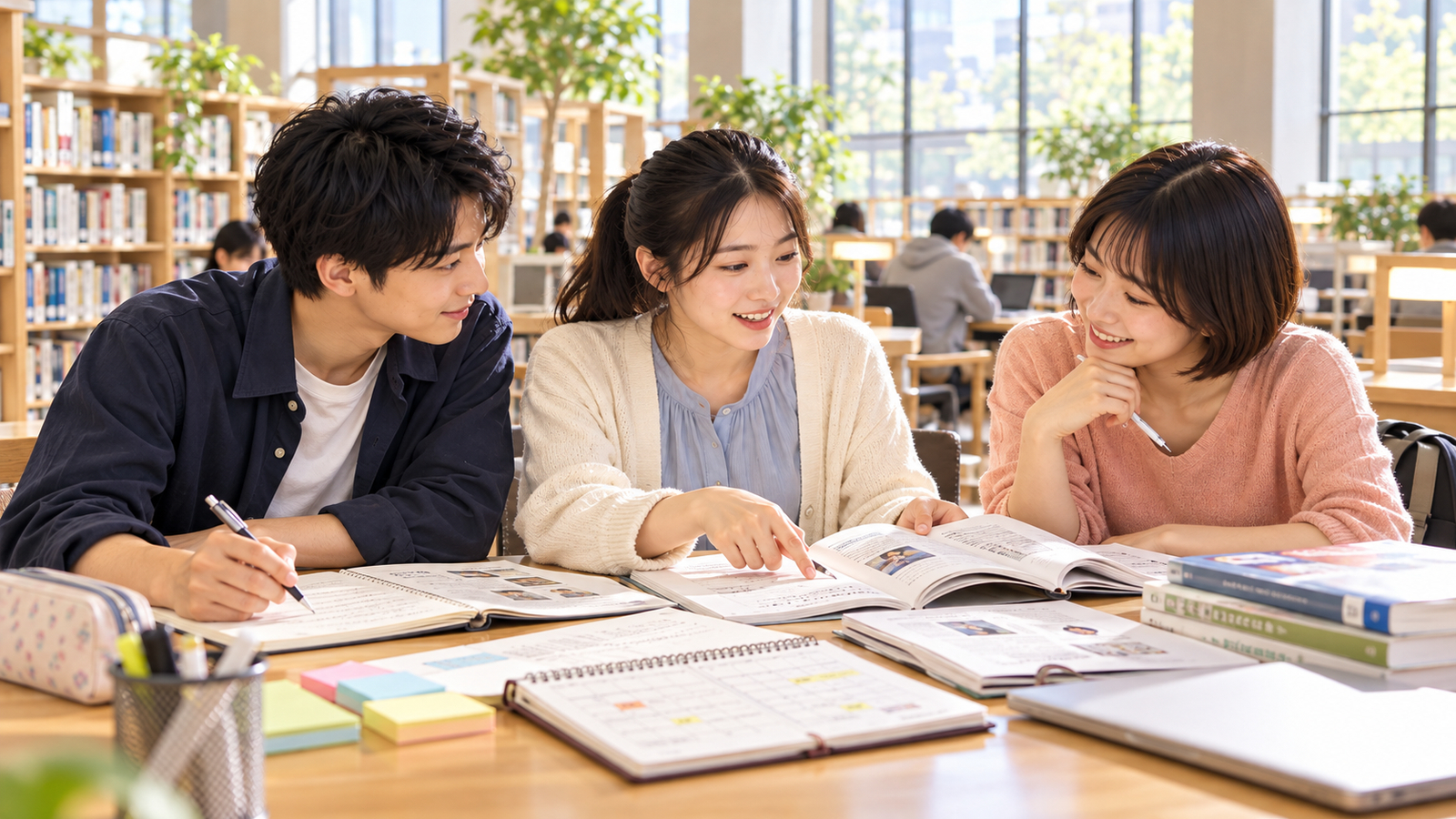Story image 2, Sunny Library Study Session